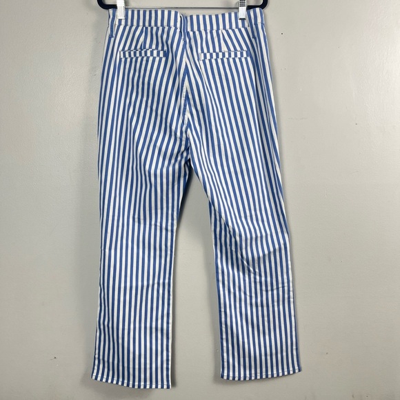 J Crew Slim demi-boot chino pant in stripe BR186 Size 29 - Picture 6 of 8